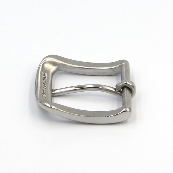 36mm Shiny Silver Buckle Stainless Belt Fastener Closure For Leather Craft - Belt Buckles