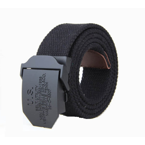 Automatic Belt Buckle Zinc alloy Black Matt Cool for Boy - Metal Field