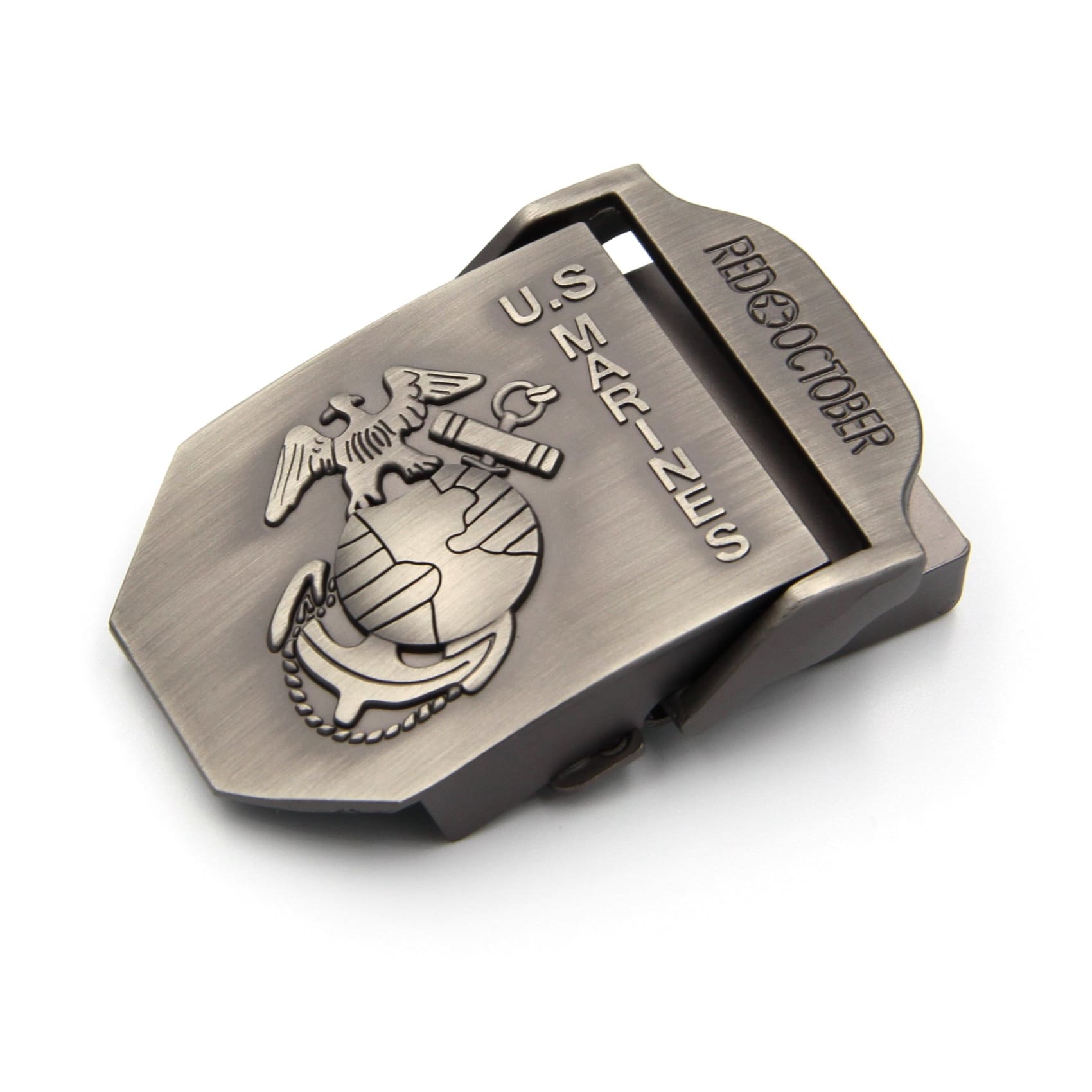 Automatic Buckle Belt - U S Marines Zinc alloy buckle - Metal Field