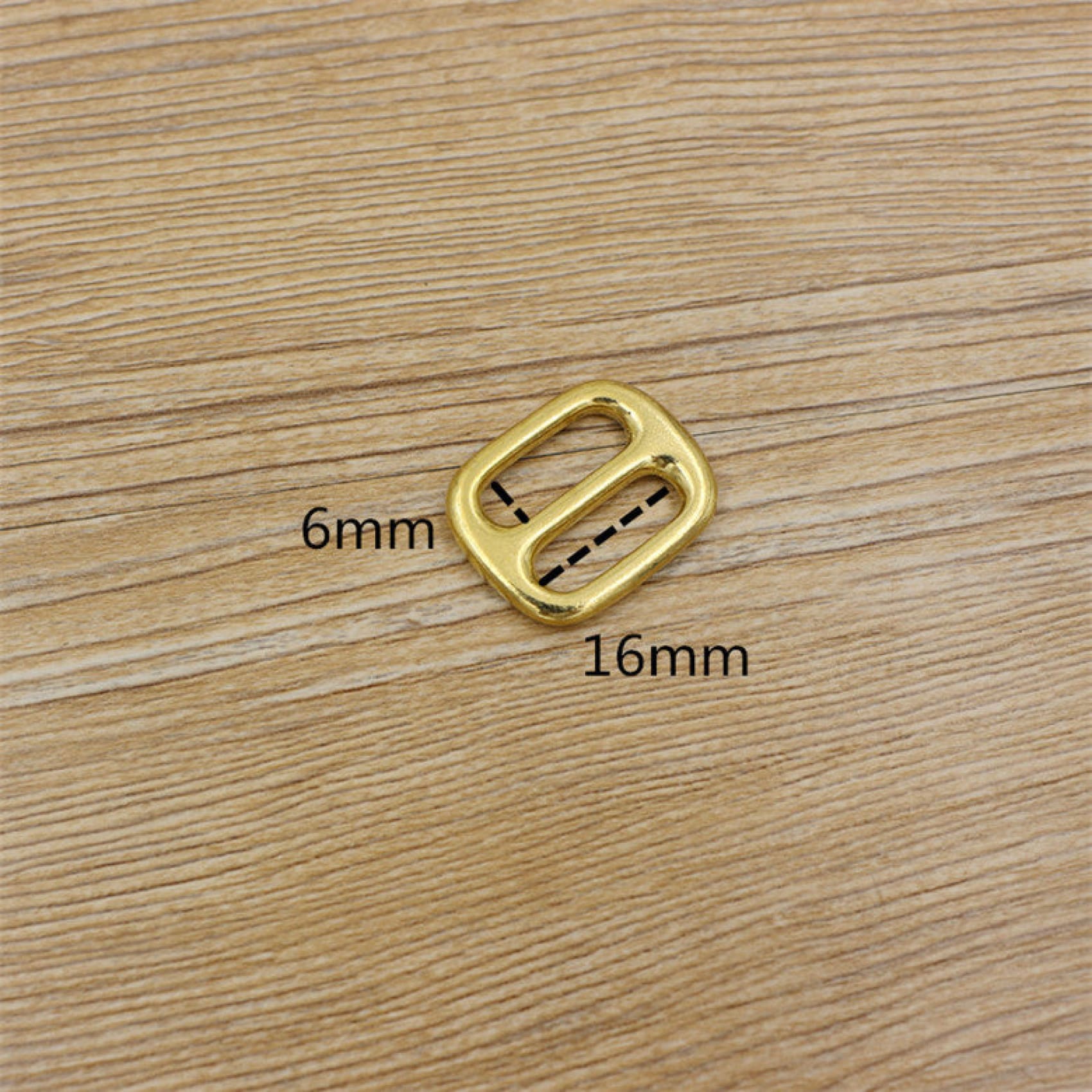 Bag Strap Hardwares Brass Slider Loop Ring – Metal Field Shop