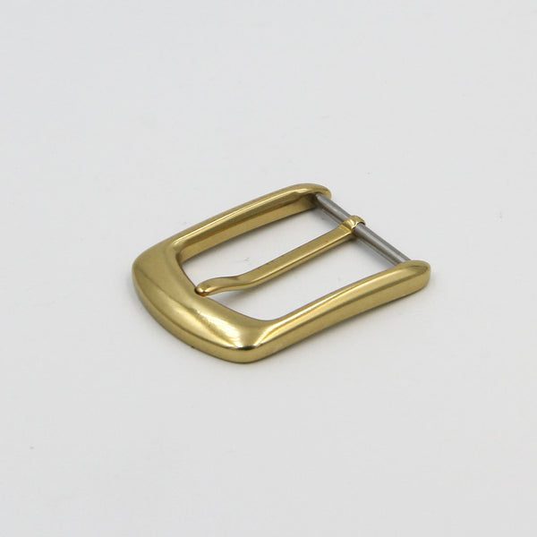 Beautiful Luxury Buckle Gold Slim Leather Belt Hook 30/35/39mm - Belt Buckles Brass