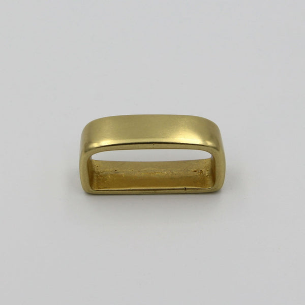 Belt Brass Loop Metal Leather Craft Fitting Tools Best Accessories 34.4mm - Metal Field