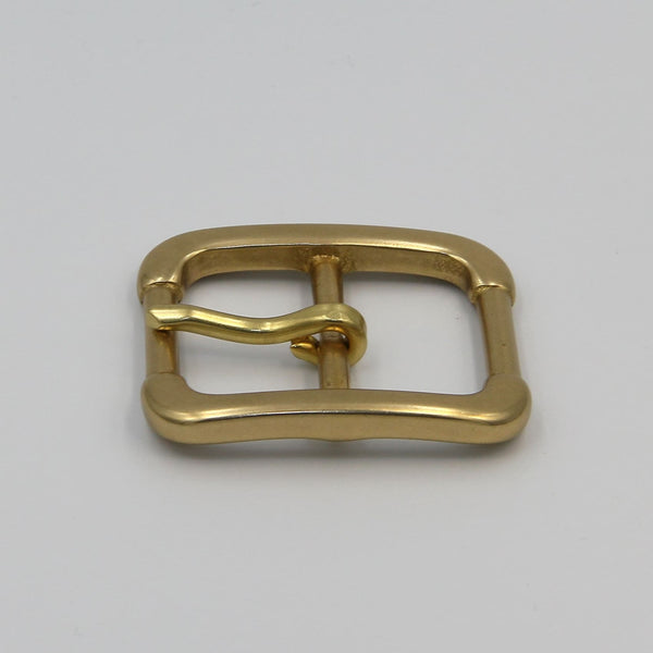 Heavy Brass Buckle 40mm - Metal Field Shop