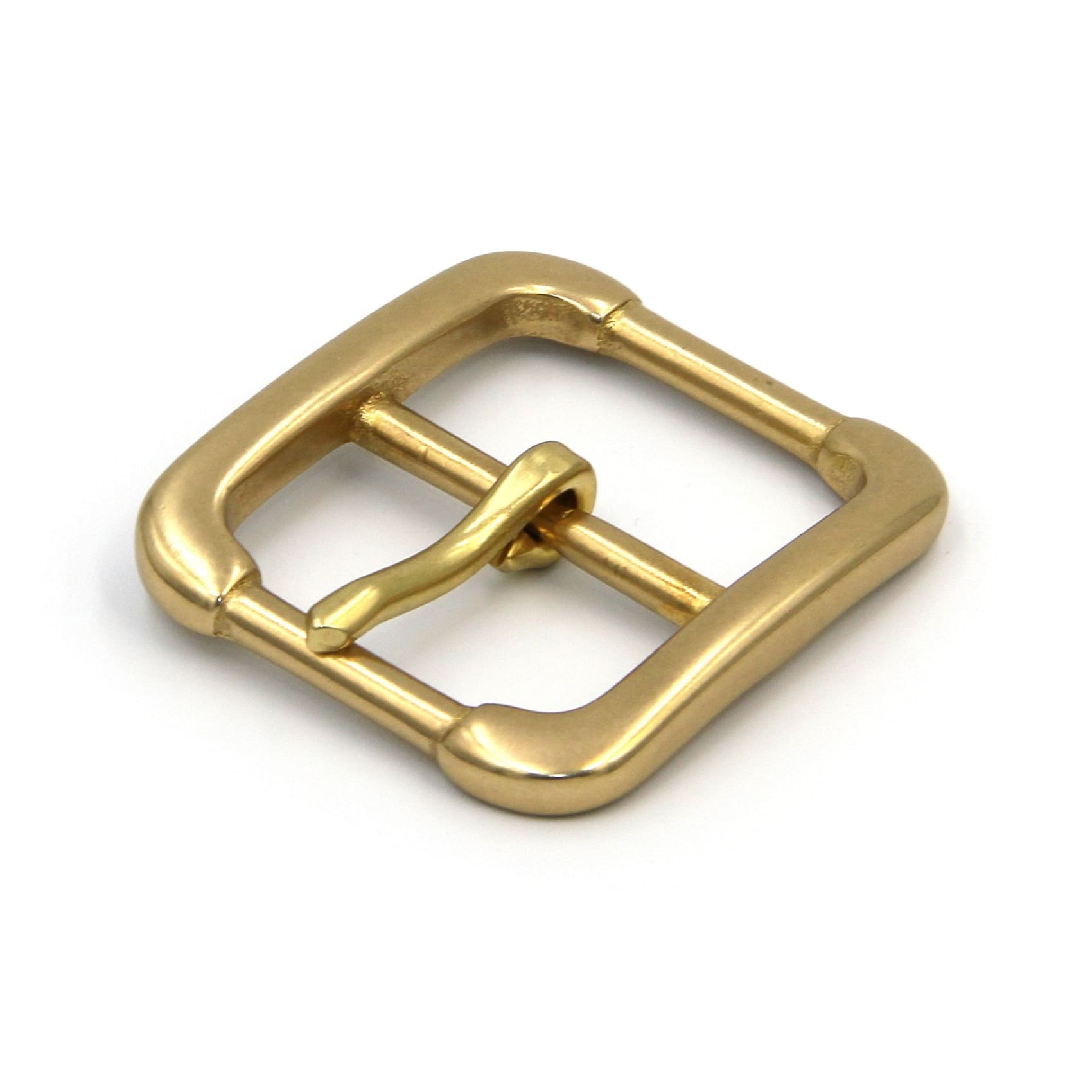 Heavy Brass Buckle 40mm - Metal Field Shop