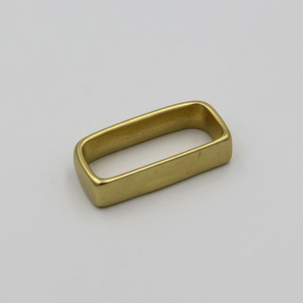Belt Loop Brass Ring Handcraft Leatherwork Solid Metal 40.4mm - Metal Field