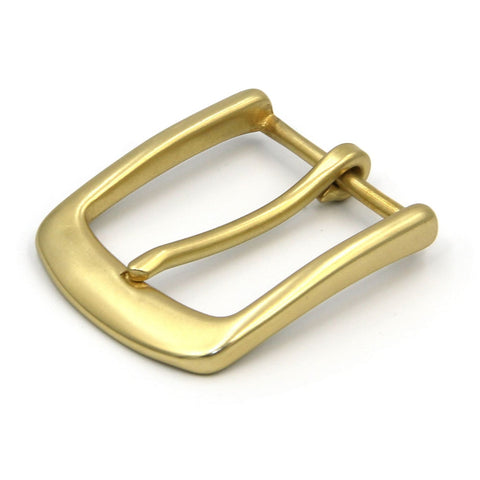 Retro Brass Classic Pin Belt Buckle for Leather Belt Replacement Fit 40mm  Strap