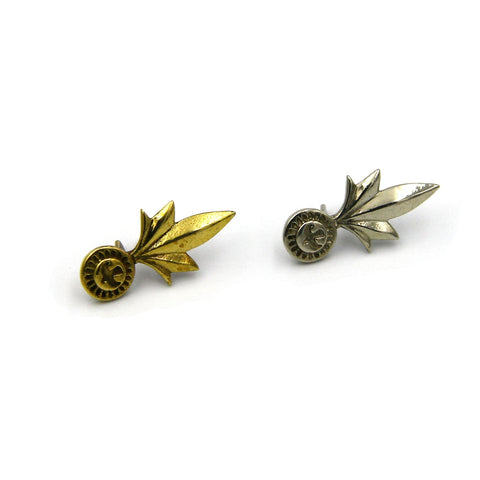 Brass Birds Studs Leathe Craft Accessories Belt&Bag Hardware - Concho