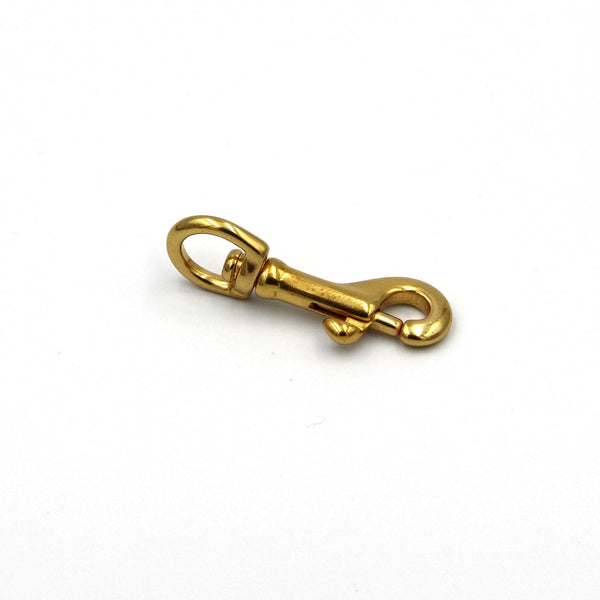 Brass Bolt Snap Hook Swivel Clasp 11mm - Metal Field Shop