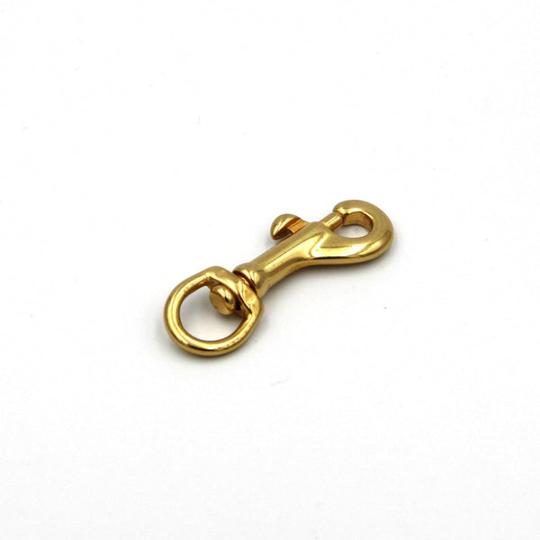 Brass Bolt Snap Hook Swivel Clasp 11mm - Metal Field Shop