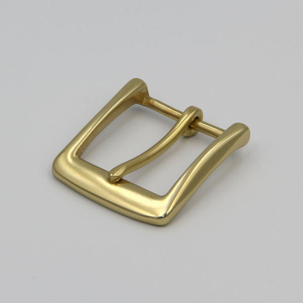 Retro Brass Buckle, Van-Tanned Belts - Metal Field Shop