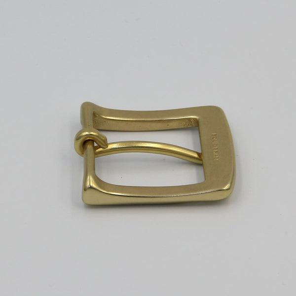 Retro Brass Buckle, Van-Tanned Belts - Metal Field Shop