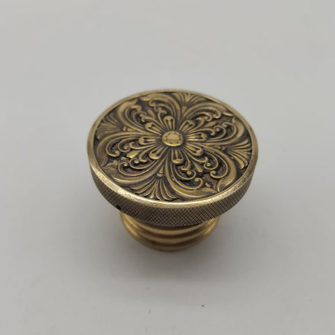 Brass Gas Cap Fuel Tank Caps Cover Mount For 883/48/1200 - Fuel Tank Cap