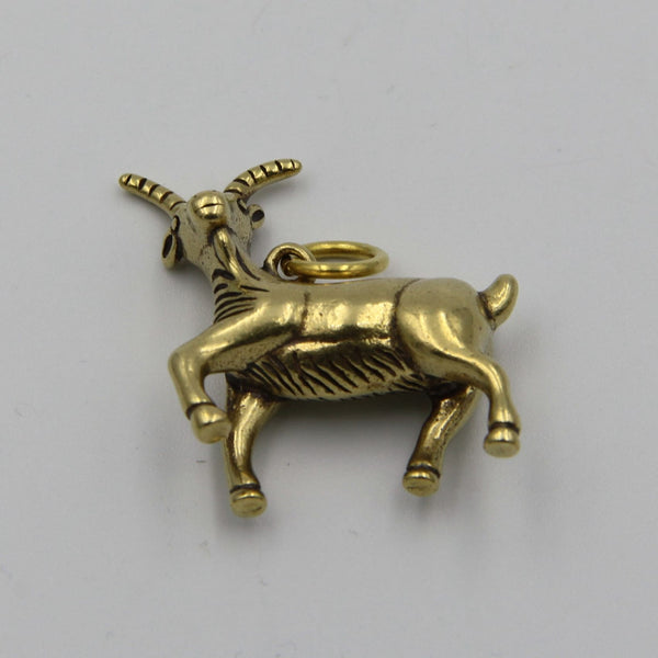 Brass Goat Keychain Pendant Clothing Decoration Gift - Metal Field