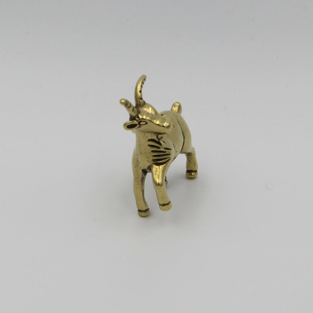 Zodiac Sheep Copper Craft Goat Charm Brass Pendants Clothing
