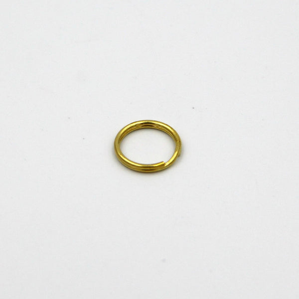 Split Ring Brass 15mm - Metal Field