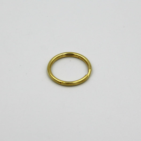 Split Ring Brass 25mm - Metal Field