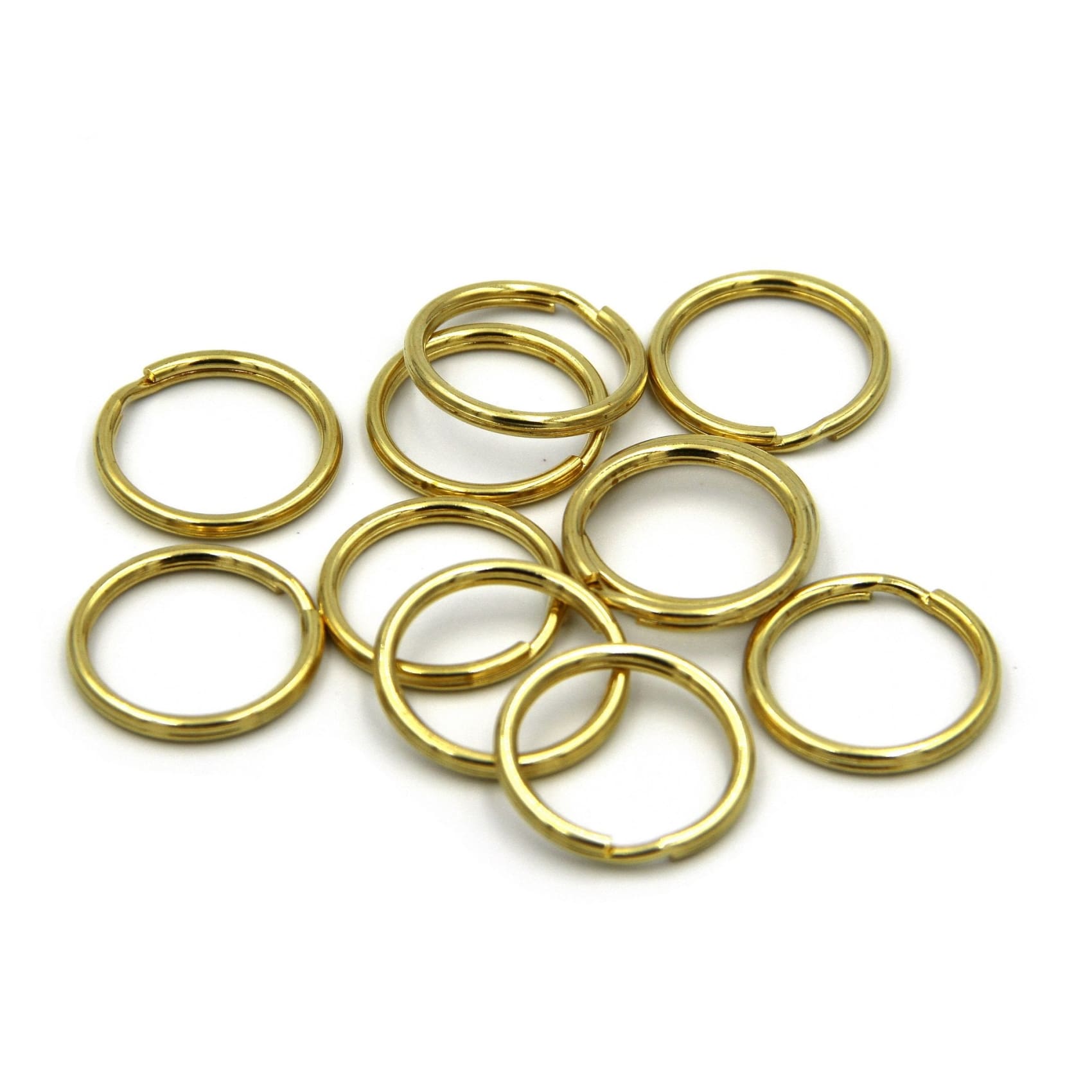 Split Ring Brass 25mm - Metal Field