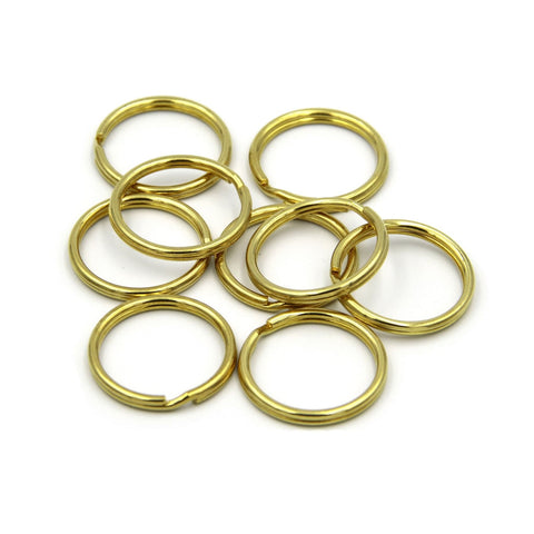 Split Ring Brass 30mm - Metal Field