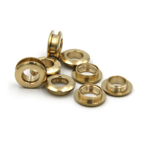 Brass Screw Grommet Eyelet Ring 20 mm - Metal Field Shop