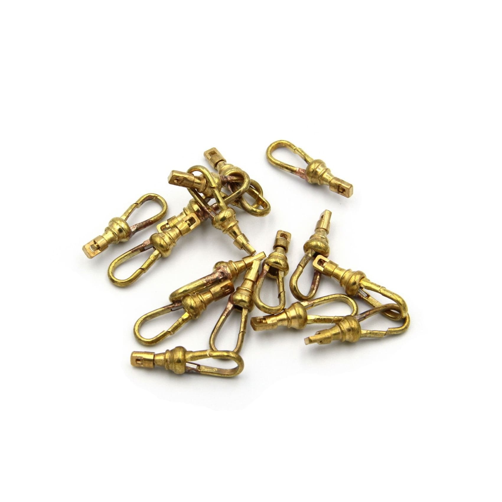 Brass Spring Clasp Clip Key Split Snap Hook – Metal Field Shop