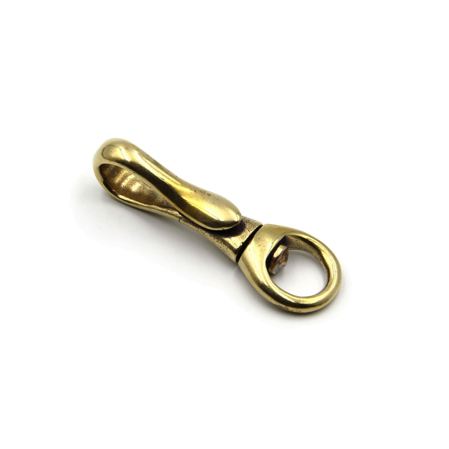 Metal Field Brass Swivel Key Holder Keychain 30pcs