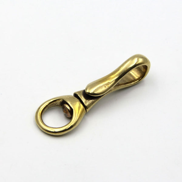 Brass Swivel Key Holder Keychain - Metal Field