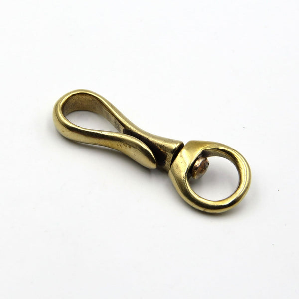Brass Swivel Key Holder Keychain - Metal Field