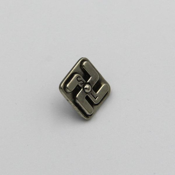 Buddhist Design Concho Screw Back for Leathergoods Decoration - Metal Field