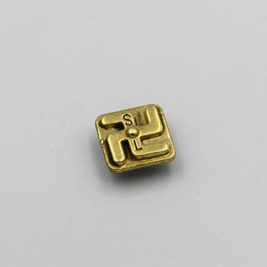 Buddhist Design Concho Screw Back for Leathergoods Decoration - Metal Field