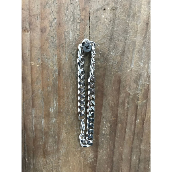 Chain Bracelets Silver Unisex Bracelets - Chains