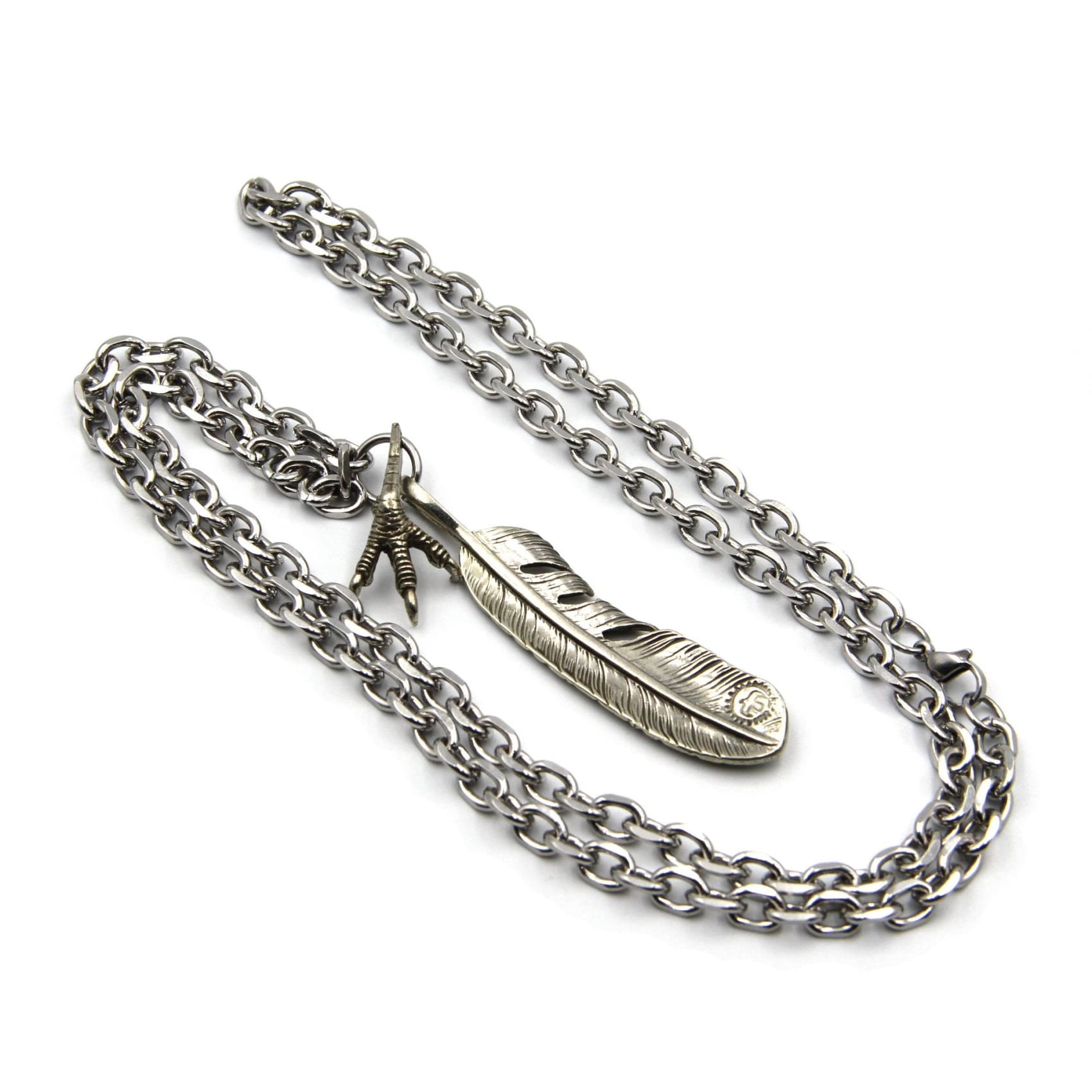 Mens Silver Rope Chain - Silver Chain Necklace - Stainless Steel Jewel -  Silvadore