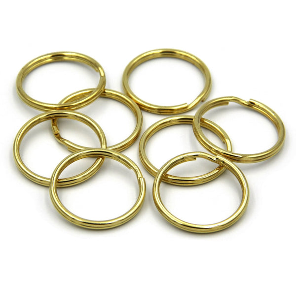 Split Ring Brass 35mm - Metal Field