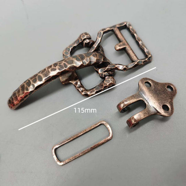 CNC Diamond Cut Littleton Cavalry Buckle Leather Belt Fitting Tool - Belt BuckleLittleton Cavalry Buckle Leather Craft Fitting Hardware CNC Cutting