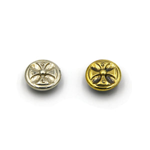 Conchos Buddhist Rune Design India Ancient Symbol Studs For Leather Purse Decoration - Concho