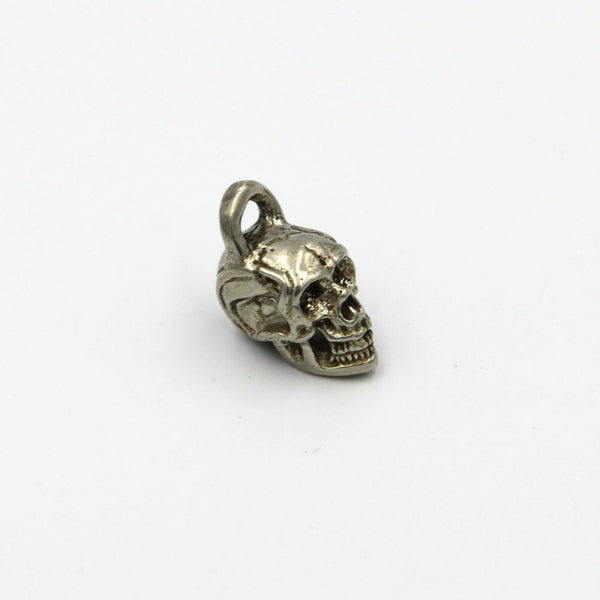 Copper Skull Jewelry Pendants DIY Necklace Paracord Bead - Metal Field