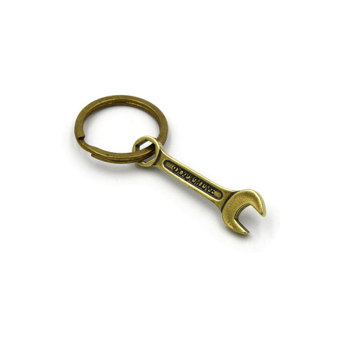 Copper Spanner Keychain Pendant Wrench EDC Tool Brass - Metal Field