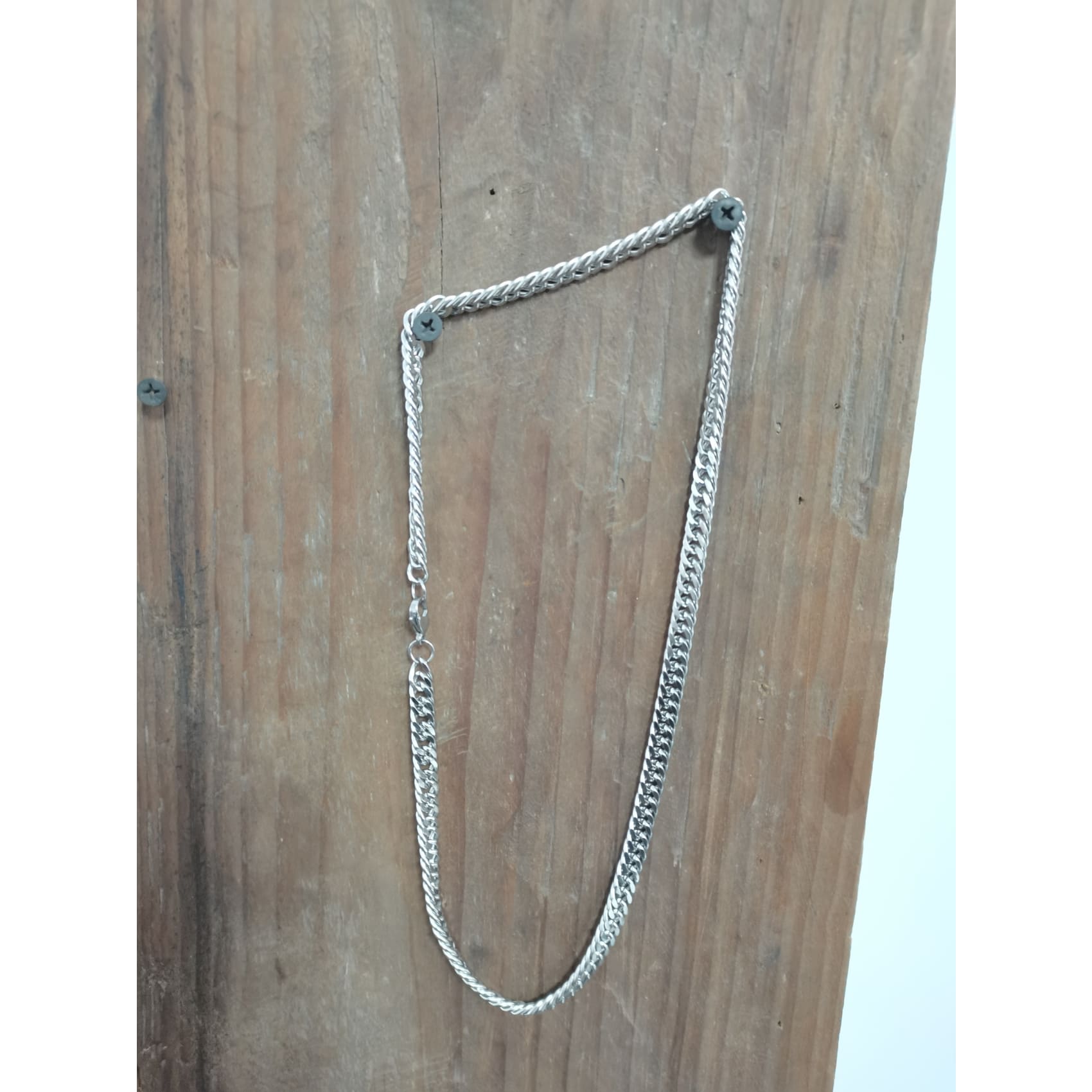 Curb chain Stainless Necklace Anti-Allergy Curb Chain 55cm
