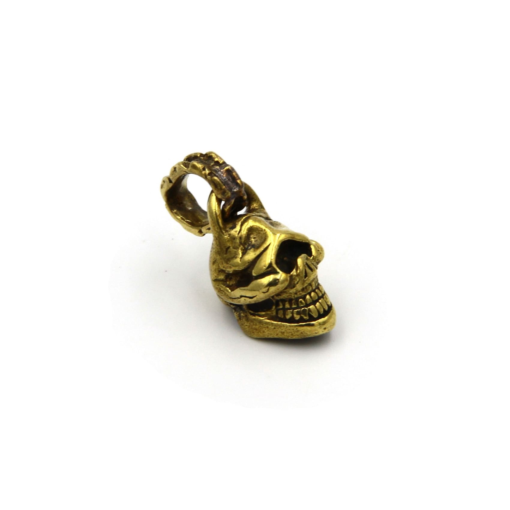Skull Jewelry One Eye Pendant Necklace DIY - Metal Field