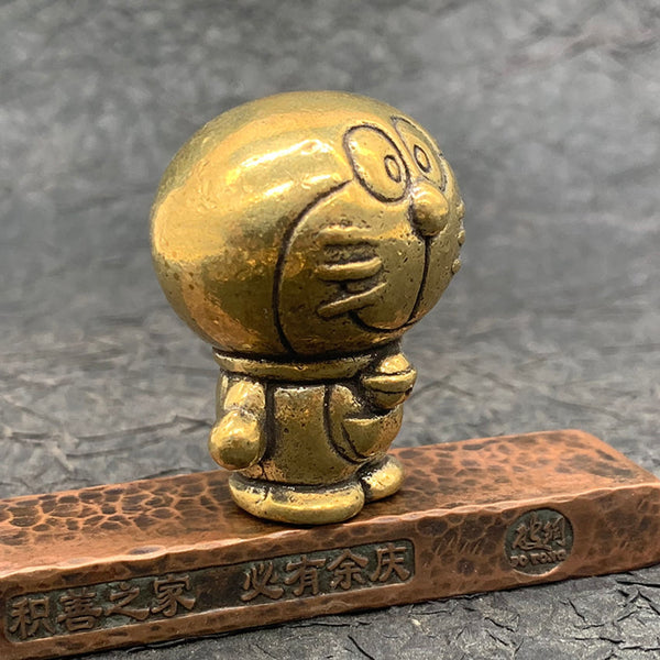 Doraemon Statue Gifts Solid Brass Casted - Brass Statue