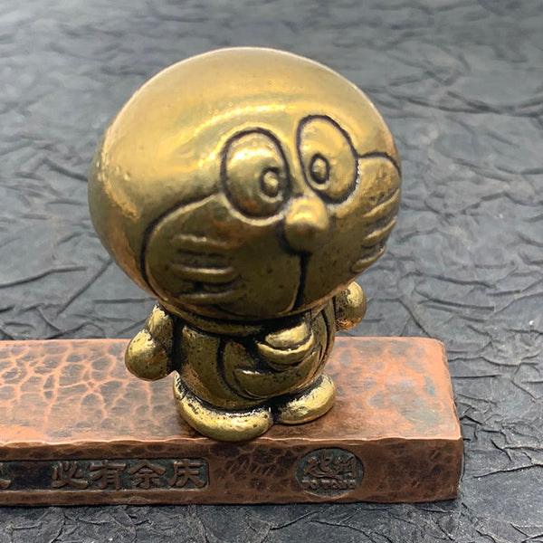 Doraemon Statue Gifts Solid Brass Casted - Brass Statue