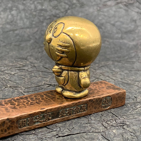 Doraemon Statue Gifts Solid Brass Casted - Brass Statue