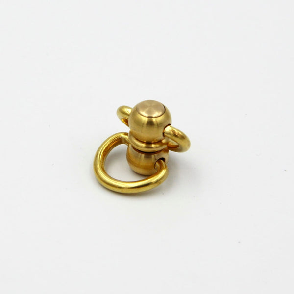Double Side Brass Swivel Clips Snap Hook Leather Accessories Craft Webbing Bag - Metal Field