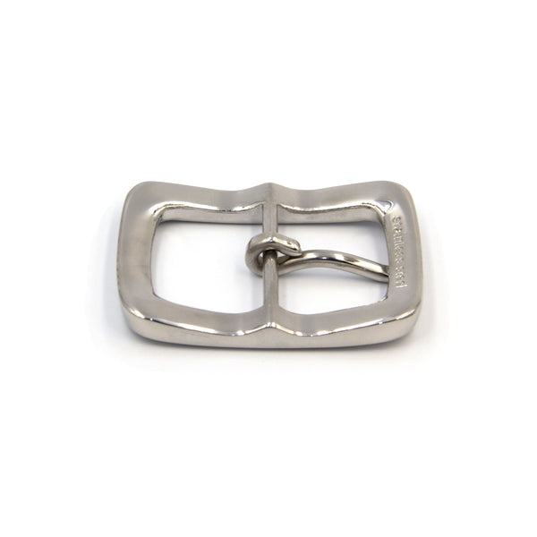 Durable Shiny Stainless Buckle For Men’s Leather Belt - Belt Buckles Stainless