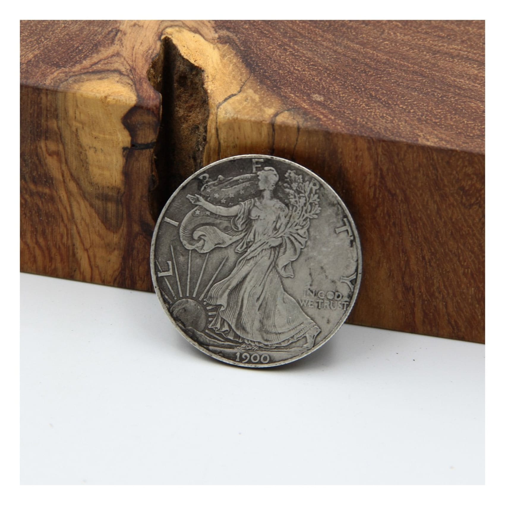 Fake Silver Coin 1oz Fine Silver One Dollar 1900 - Metal Field