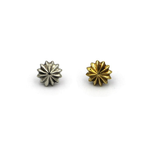 Flower Screw Rivet Conchos 10mm - Metal Field Shop