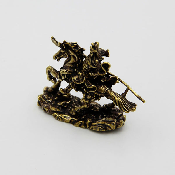 Figure Warrior "Guan Yu"-"God of wealth" Brass - Metal Field Shop