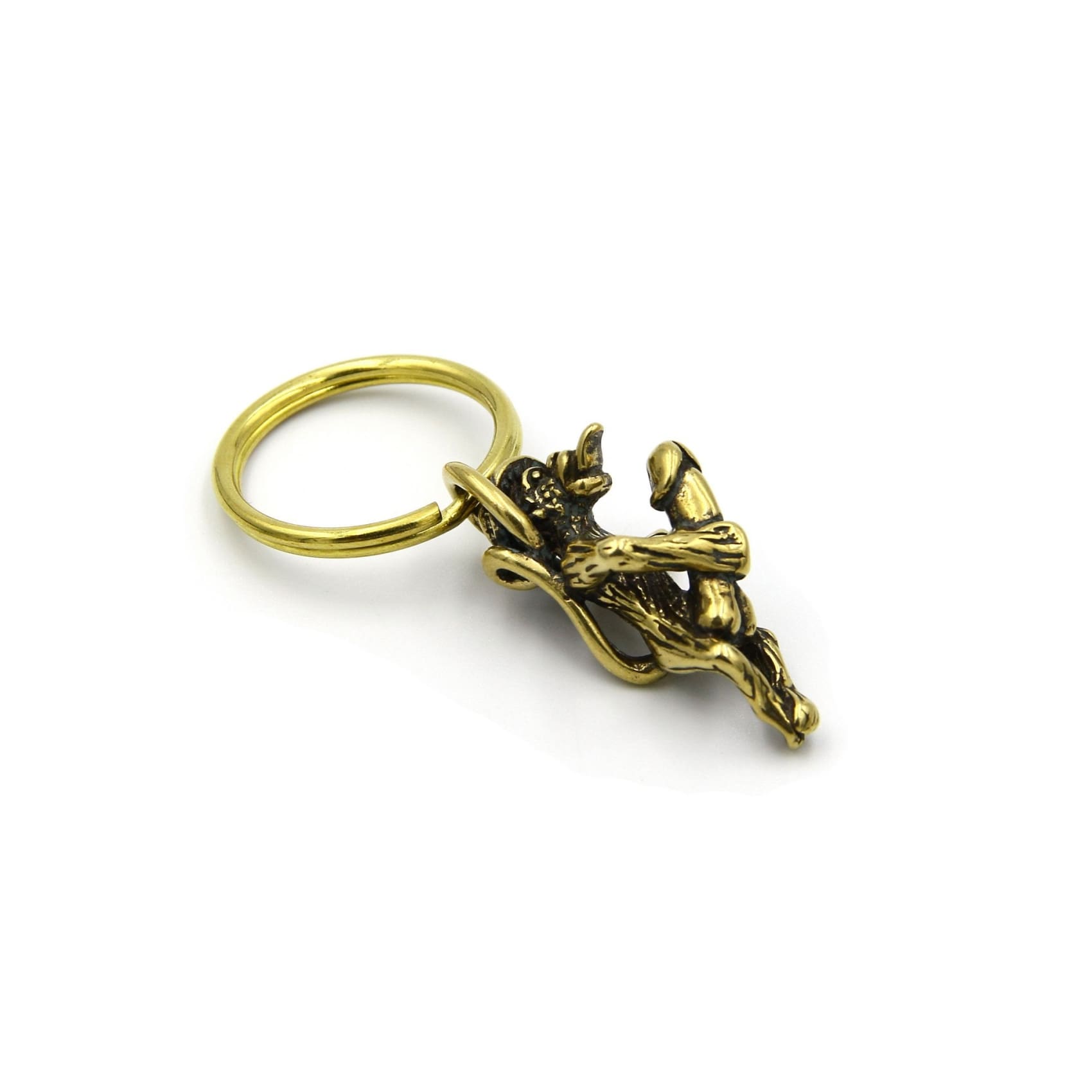 Bag with monkey keyring online