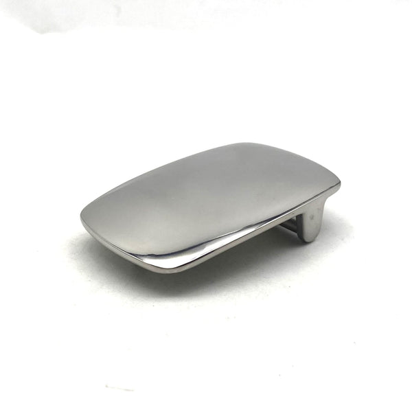 Glass Finish Stainless Plain Buckle For Leather Belt Crafting - Belt Buckles Stainless