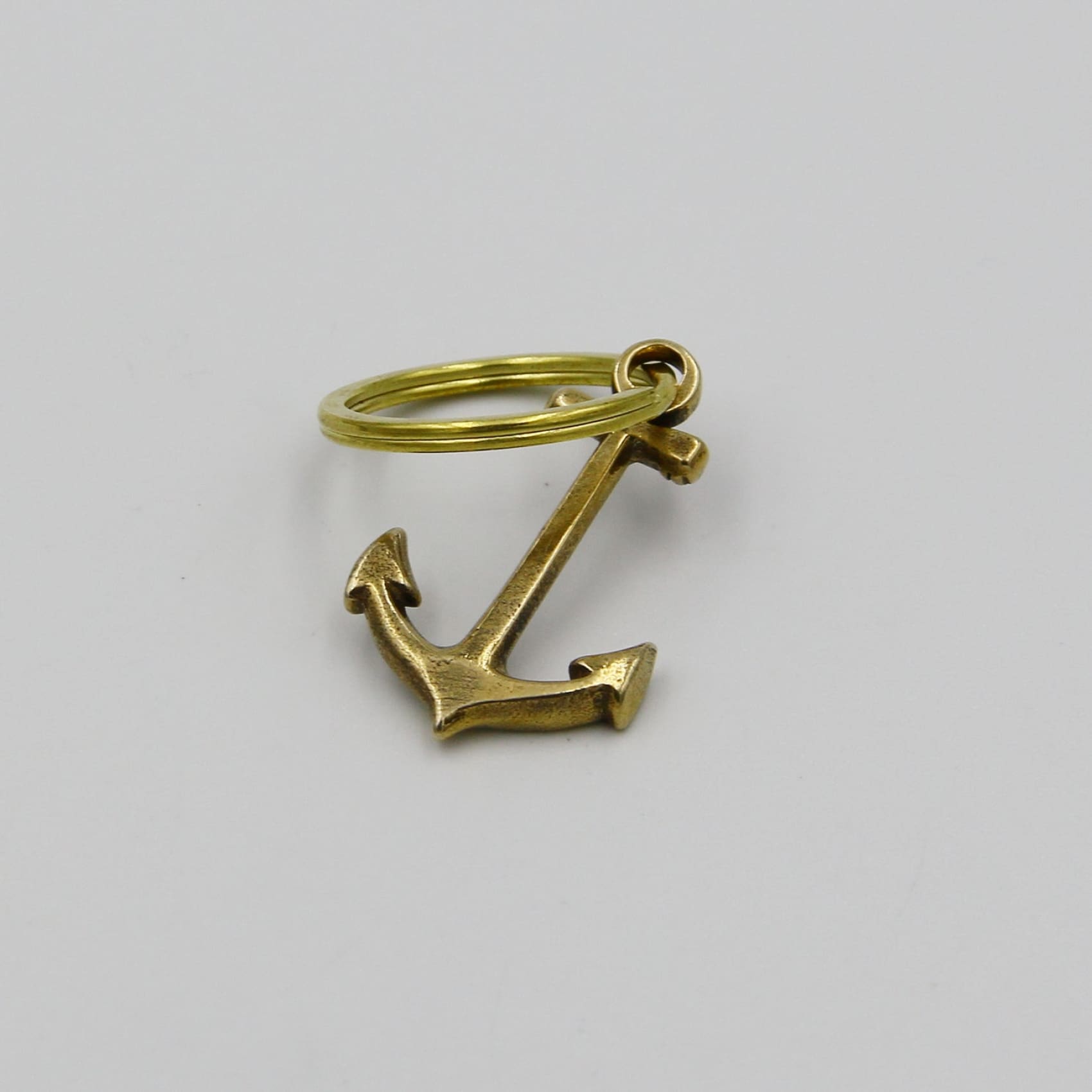 Anchor Keychain Pendant - Metal Field