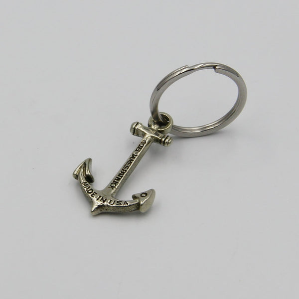 Anchor Keychain Pendant - Metal Field